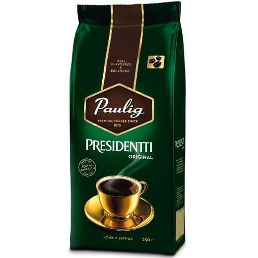 PAULIG Presidentti Original кофе в зернах 250г