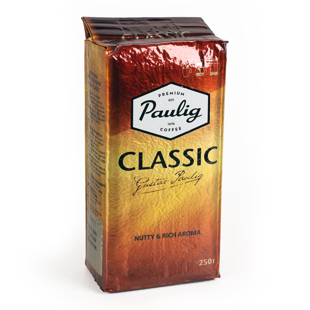 Paulig Classic кофе молотый 250г
