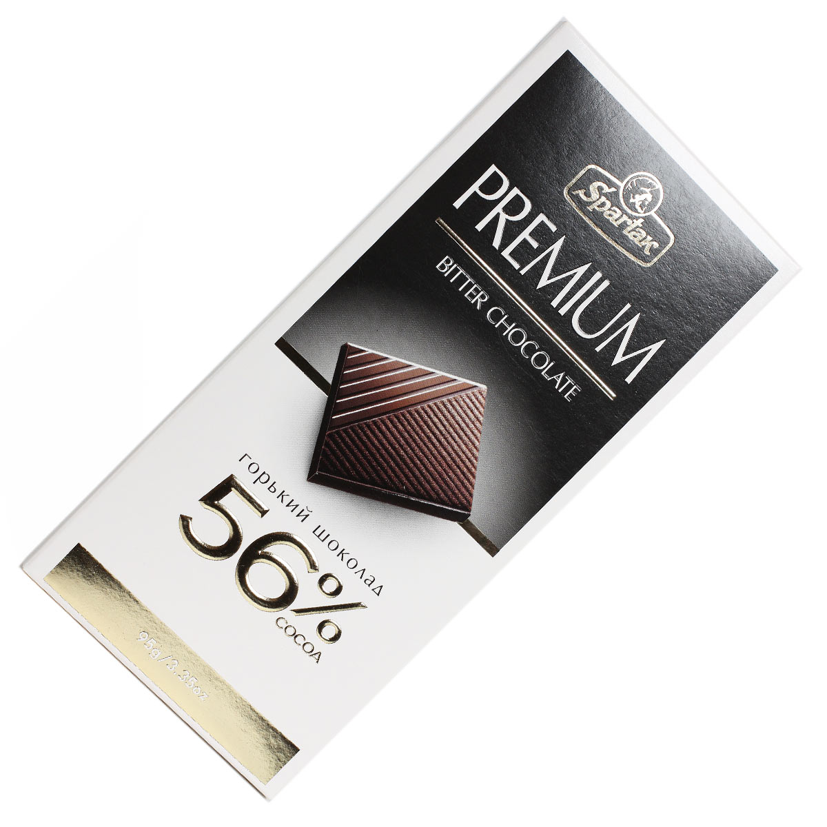 СПАРТАК шоколад горький премиум 56% 95г