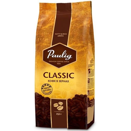 Paulig Classic кофе в зернах 250г