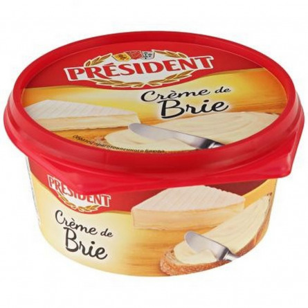 Сыр плавленный Президент Крем де Бри 50% 125г
