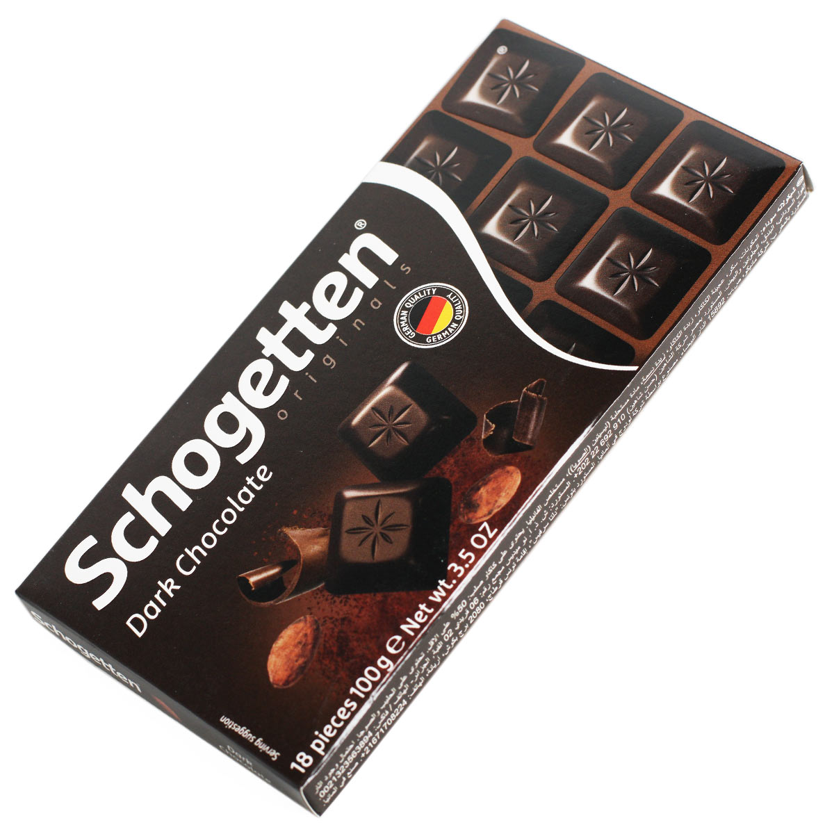 SCHOGETTEN шоколад темный 75% 100г