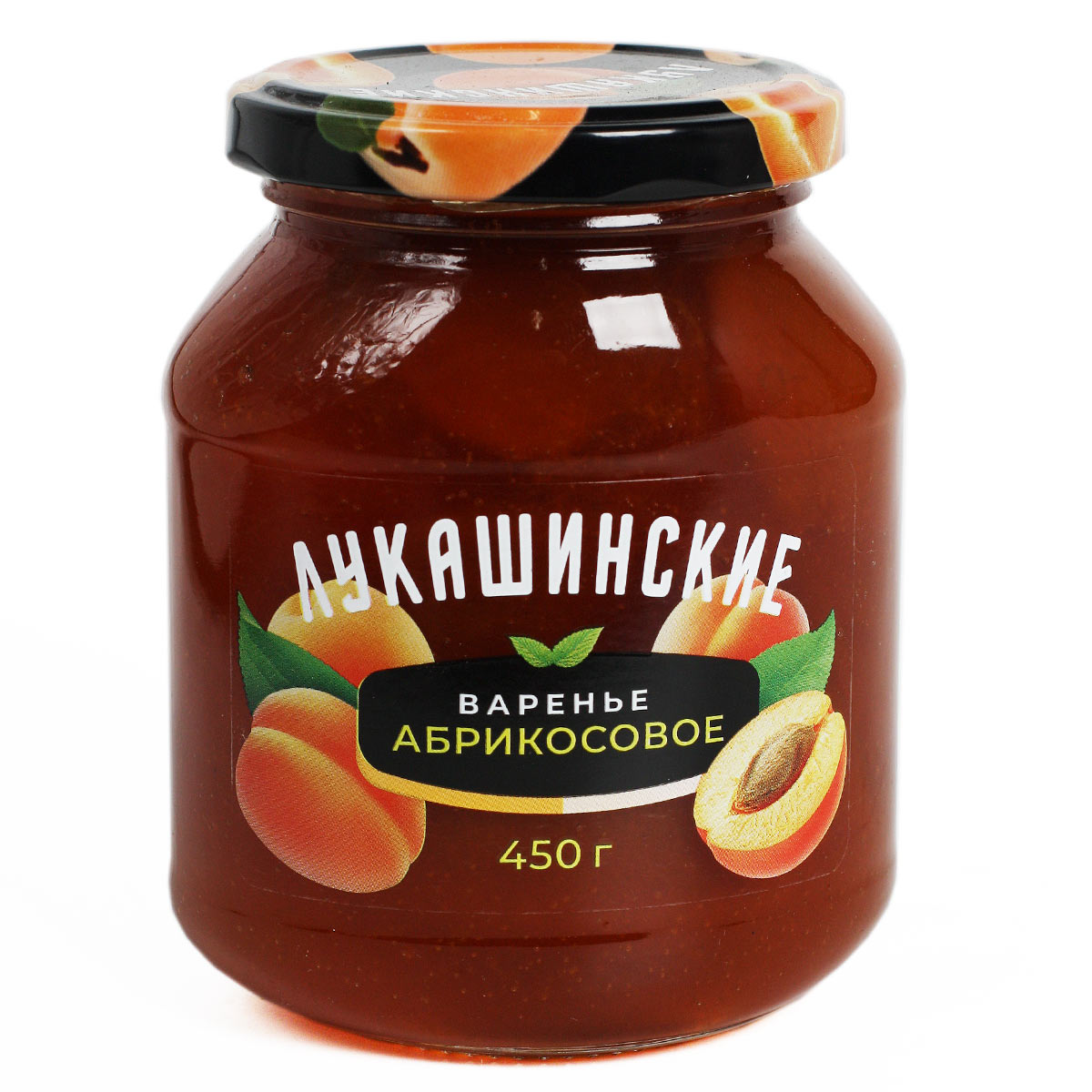 Лукашинские Варенье абрикосовое 450 г