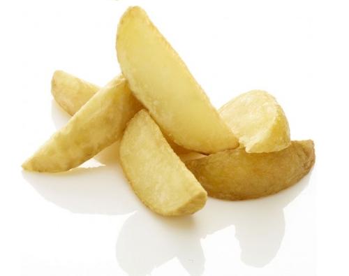 Картофельные дольки в кожуре