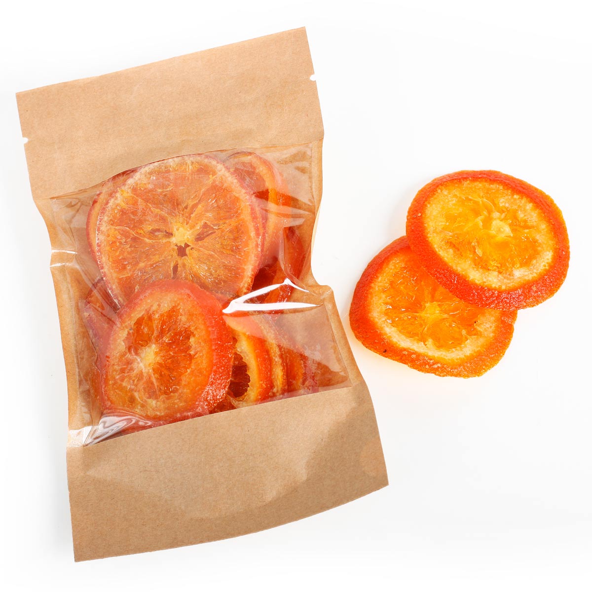 Сушеный апельсин натуральный колечки 100г