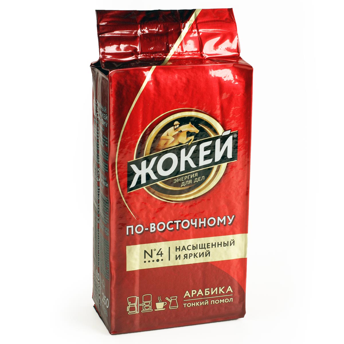 Жокей кофе По восточному Арабика молотый 250г