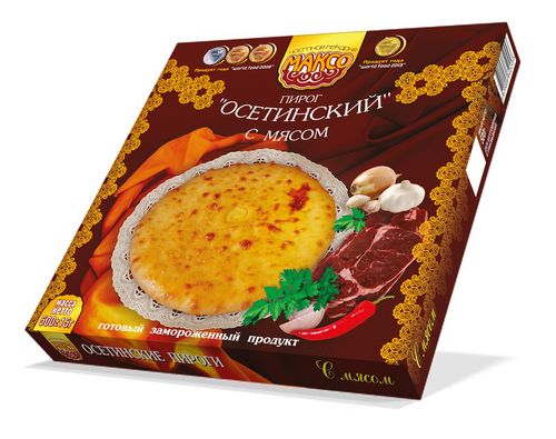 Максо пирог Осетинский курица и сыр 500г