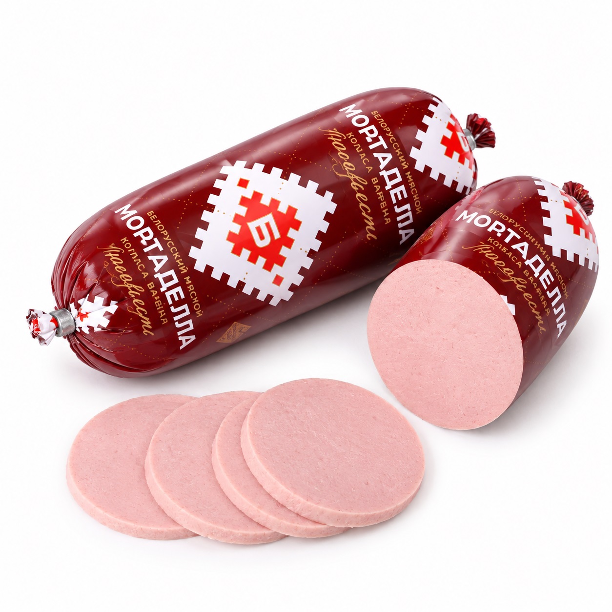 Колбаса Мортаделла Брестский мясокомбинат 