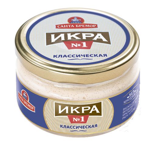 Икра мойвы классическая Санта-Бремор 180г  