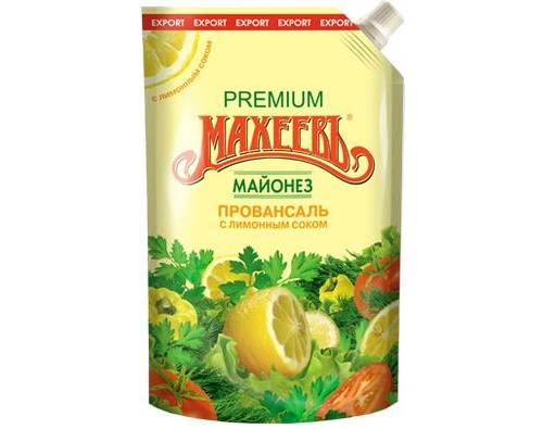 МАХЕЕВЪ Майонез Провансаль с лимонным соком 50.5% 770г