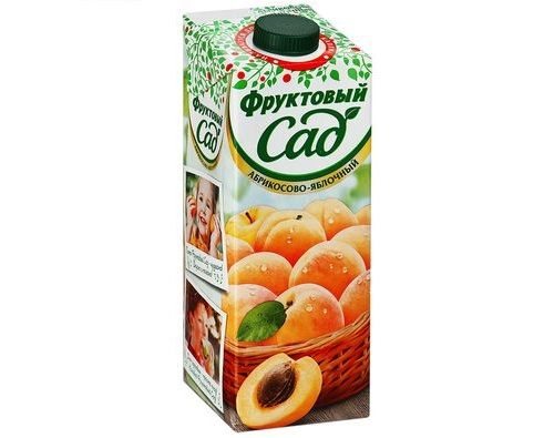 ФРУКТОВЫЙ САД Нектар Абрикос-Яблоко 0.95л