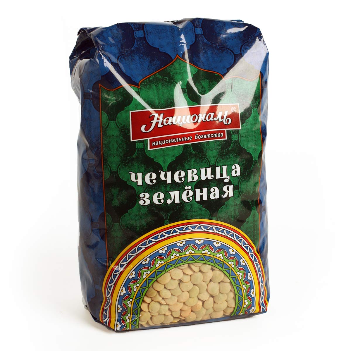 Националь Чечевица зеленая 450г