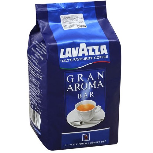 LAVAZZA GRAN AROMA BAR кофе в зернах 1кг