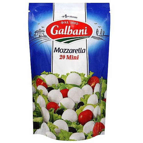 Сыр Гальбани мини Моцарелла 20 шариков 45% 150г