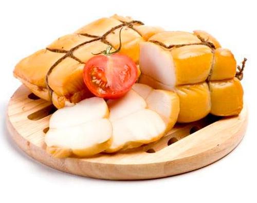 Кальмар горячего копчения филе