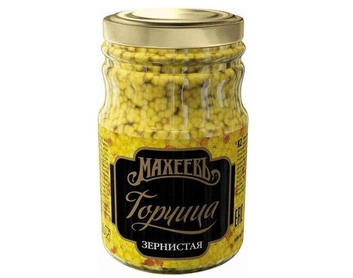 МАХЕЕВЪ Горчица Французская зернистая 190г