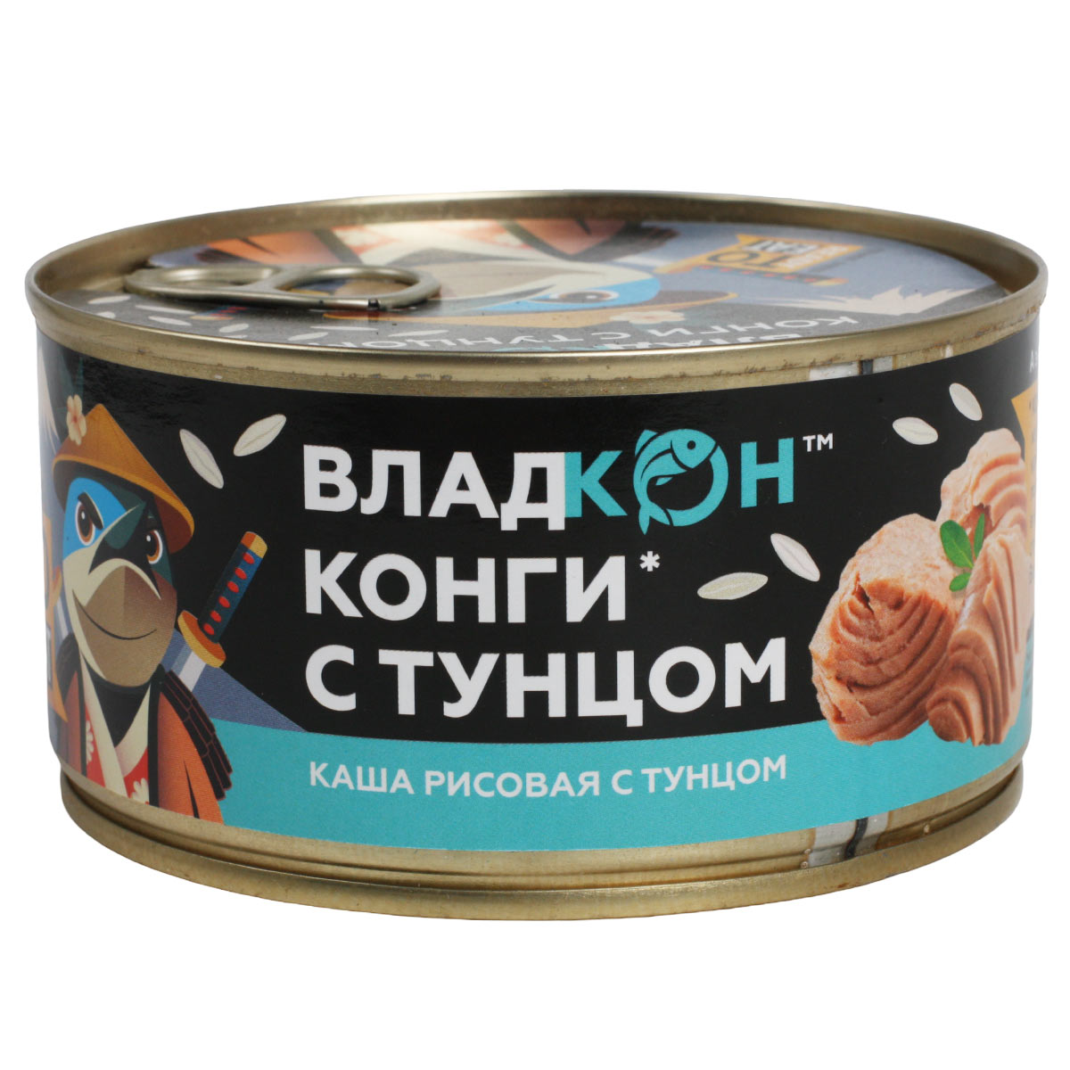 КОНГИ Рисовая каша с тунцом ВЛАДКОН 325г