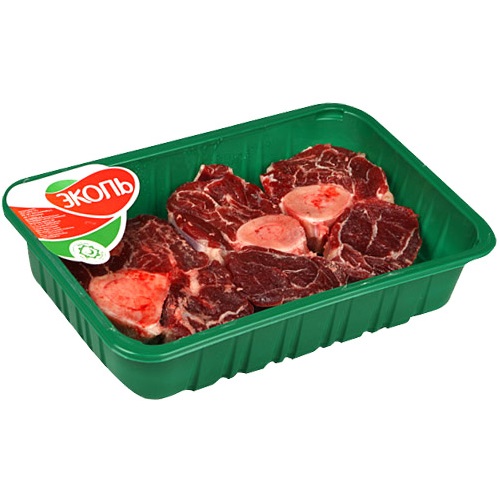 Мясо говядины для студня на косточке ЭКОЛЬ Халяль