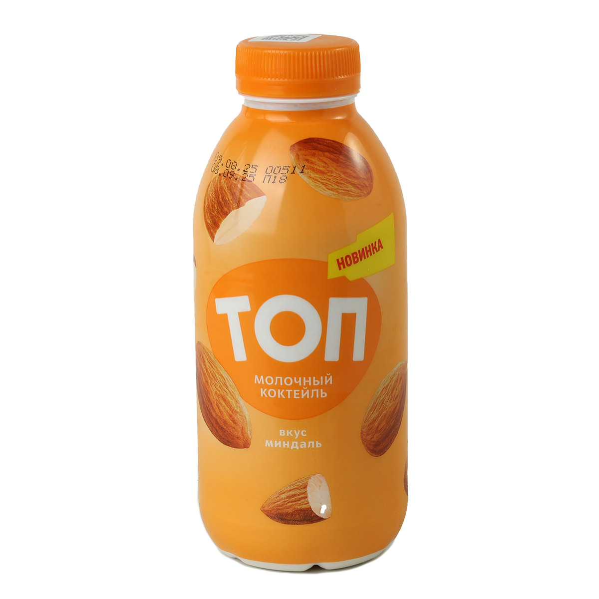 ТОП Молочный коктейль вкус миндаль 2% Савушкин 450г 