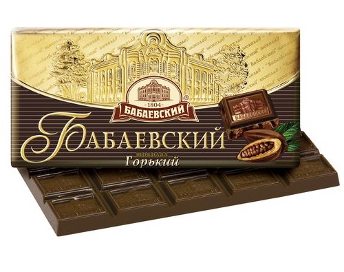 Бабаевский шоколад Горький 75г