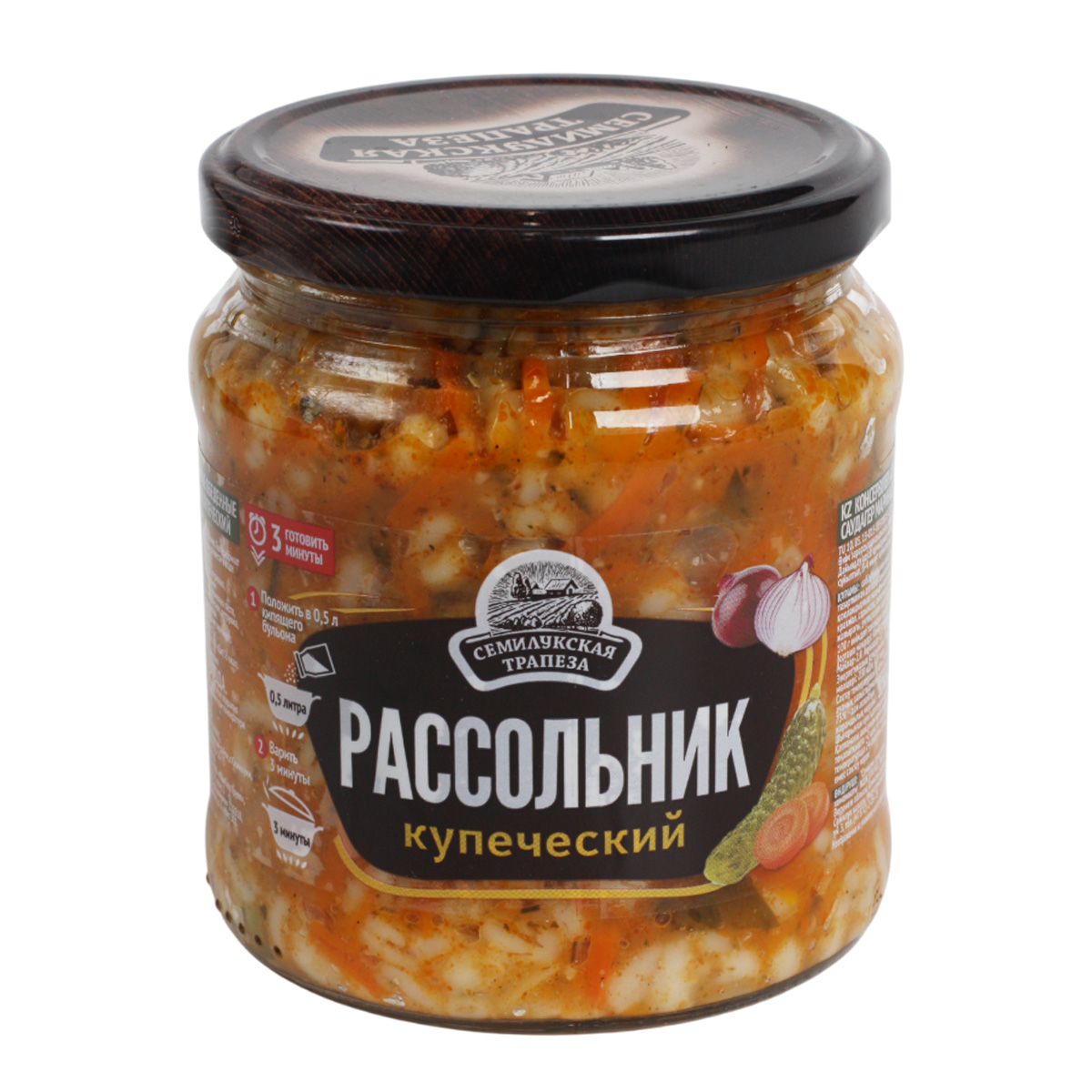 Рассольник Купеческий Семилукская трапеза 460г